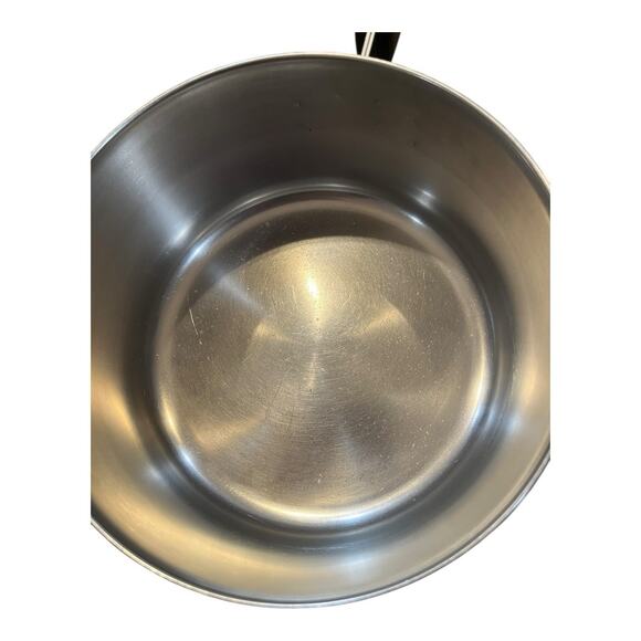 Vintage Revere Ware 1.5 QT Quart Sauce Pan Copper Clad Bottom w/Lid Clinton, IL - Picture 2 of 9